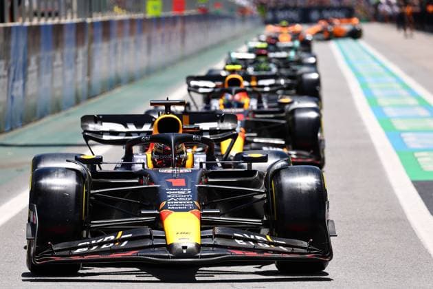 Formula 1 Rolex Sao Paulo Grand Prix 2023 04 11 2023, Autodromo Jose Carlos Pace, Interlagos, Formula 1 Rolex Sao Paulo Grand Prix 2023 , pictured Max Verstappen NLD , Oracle Red Bull Racing nordphotoxGmbHx xBratic nph00250