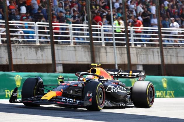 Formula 1 Rolex Sao Paulo Grand Prix 2023 04 11 2023, Autodromo Jose Carlos Pace, Interlagos, Formula 1 Rolex Sao Paulo Grand Prix 2023 , pictured Sergio Perez MEX , Oracle Red Bull Racing nordphotoxGmbHx xBratic nph00250
