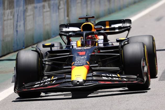 Formula 1 Rolex Sao Paulo Grand Prix 2023 04 11 2023, Autodromo Jose Carlos Pace, Interlagos, Formula 1 Rolex Sao Paulo Grand Prix 2023 , pictured Max Verstappen NLD , Oracle Red Bull Racing nordphotoxGmbHx xBratic nph00250