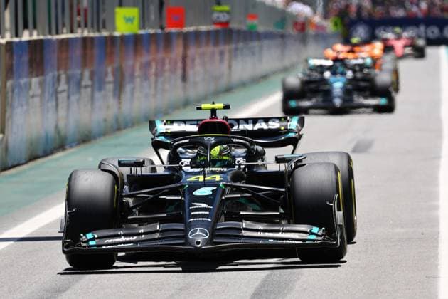 04 11 2023, Autodromo Jose Carlos Pace, Interlagos, Formula 1 Rolex Sao Paulo Grand Prix 2023 , pictured Lewis Hamilton GBR , Mercedes AMG Petronas F1 Team Interlagos Autodromo Jose Carlos Pace Brazil  eu-images-506