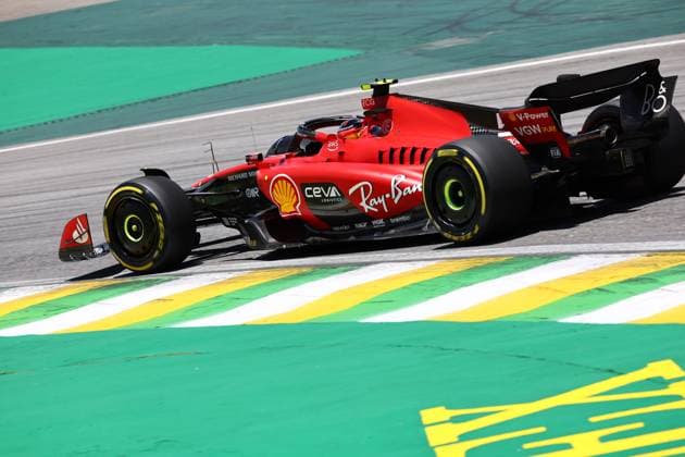 04 11 2023, Autodromo Jose Carlos Pace, Interlagos, Formula 1 Rolex Sao Paulo Grand Prix 2023 , in the picture Carlos Sainz Jr ESP , Scuderia Ferrari Interlagos Autodromo Jose Carlos Pace Brazil  eu-images-506