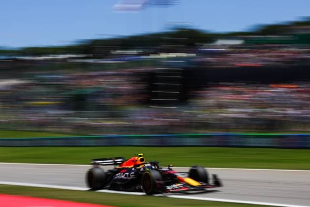 11 Sergio Perez MEX, Oracle Red Bull Racing , F1 Grand Prix of Brazil at Autodromo Jose Carlos Pace on November 4, 2023 in Sao Paulo, Brazil Photo by HOCH ZWEI Sao Paulo Brazil