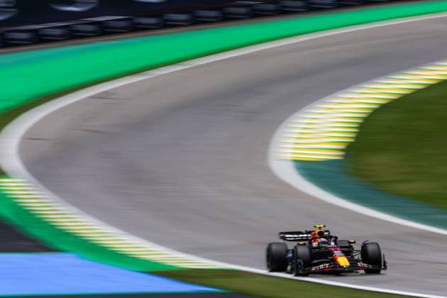 11 Sergio Perez MEX, Oracle Red Bull Racing , F1 Grand Prix of Brazil at Autodromo Jose Carlos Pace on November 4, 2023 in Sao Paulo, Brazil Photo by HOCH ZWEI Sao Paulo Brazil