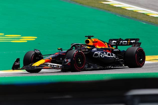 2023 F1 Sao Paulo Grand Prix - 2023 F1 Sao Paulo Grand Prix MAX VERSTAPPEN of RED BULL RACING HONDA RBPT driving on track during the Sprint Shootout as part of the 2023 F1 Sao Paulo Grand Prix at Autodromo Jose Carlos Pace on November 04, 2023 in Sao Paulo, Brazil. Sao Paulo Autodromo Jose Carlos Pace Brazil Copyright: xxRuanoxCarneirox