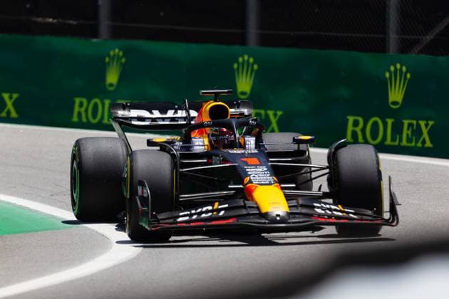 2023 F1 Sao Paulo Grand Prix - 2023 F1 Sao Paulo Grand Prix MAX VERSTAPPEN of RED BULL RACING HONDA RBPT driving on track during the Sprint Shootout as part of the 2023 F1 Sao Paulo Grand Prix at Autodromo Jose Carlos Pace on November 04, 2023 in Sao Paulo, Brazil. Sao Paulo Autodromo Jose Carlos Pace Brazil Copyright: xxRuanoxCarneirox