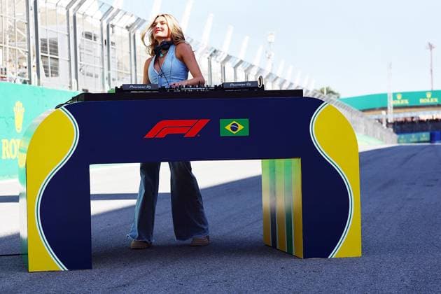 Formula 1 Rolex Sao Paulo Grand Prix 2023 04 11 2023, Autodromo Jose Carlos Pace, Interlagos, Formula 1 Rolex Sao Paulo Grand Prix 2023 , pictured DJ Anna de Ferran nordphotoxGmbHx xBratic nph00250