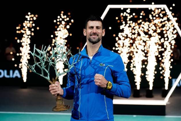 Bilder des Jahres 2023, Sport 11 November Sport Themen der Woche KW44 Sport Bilder des Tages Rolex Paris Masters, Day Seven, Tennis, Accor Hotels Arena, Paris, France - 05 Nov 2023  Copyright: xDavexWinter Shutterstockx 14182482bl