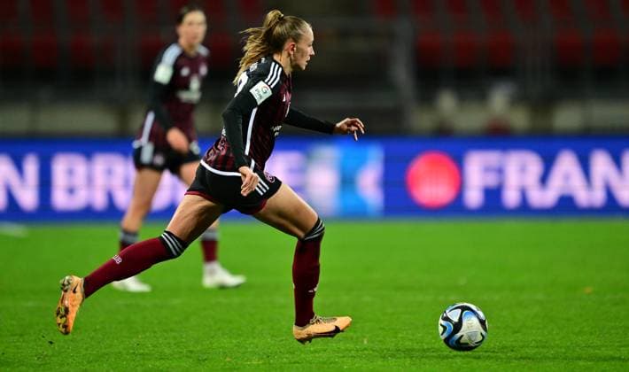 05 11 2023 Soccer Season 2023 2024 1 Women Soccer Bundesliga 06 Matchday 1 FC Nürnberg FCN Club 1 FC Köln Sportfoto Zink xwoxzix Nadja Burkard 22, 1 FC Nürnberg FCN