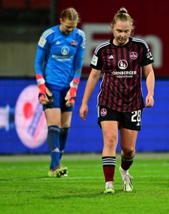 05 11 2023 Soccer Season 2023 2024 1 Womens Soccer Bundesliga 06 Matchday 1 FC Nuremberg FCN Club 1 FC Cologne Sportfoto Zink xwoxzix Madeleine Steck 28, 1 FC Nuremberg FCN disappointed Disappointment
