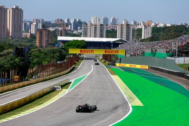 44 Lewis Hamilton GBR, Mercedes AMG Petronas F1 Team , F1 Grand Prix of Brazil at Autodromo Jose Carlos Pace on November 5, 2023 in Sao Paulo, Brazil Photo by HOCH ZWEI Sao Paulo Brazil