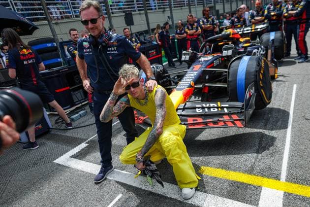 Formula 1, GP Brazil in Sao Paulo - Machine Gun Kelly
