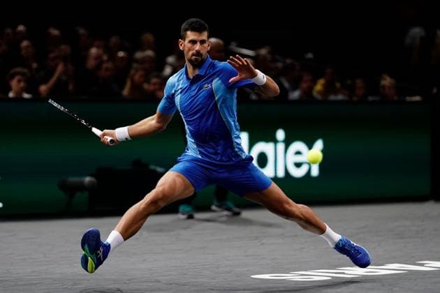 Rolex Paris Masters, Day Seven, Tennis, Accor Hotels Arena, Paris, France - 05 Nov 2023  Copyright: xDavexWinter Shutterstockx 14182482eq