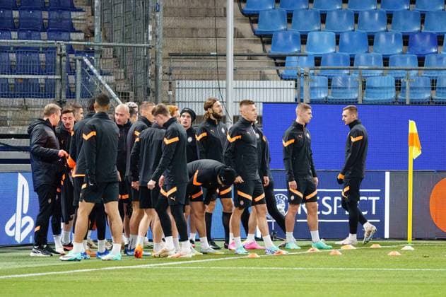 Shakhtar Donetsk at final training in Volkparkstadion GER, Training Shakhtar Donetsk, Football, Champions League, Season 2023 2024, 06 11 2023 GER, Training Shakhtar Donetsk, Football, Champions League, Season 2023 2024, 06 11 2023 Hamburg Copyright: xEibner-Pressefoto MarcelxvonxFehrnx EP_MFN