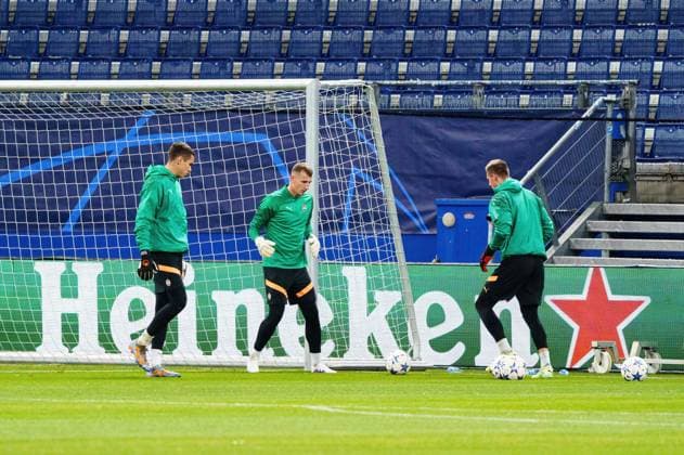 Shakhtar Donetsk at final training in Volkparkstadion GER, Training Shakhtar Donetsk, Football, Champions League, Season 2023 2024, 06 11 2023 GER, Training Shakhtar Donetsk, Football, Champions League, Season 2023 2024, 06 11 2023 Hamburg Copyright: xEibner-Pressefoto MarcelxvonxFehrnx EP_MFN