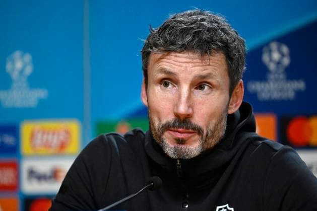 Media activities R Antwerp FC - Champions League 06 11 2023 PORTO, PORTUGAL - NOVEMBER 06 : Van Bommel Mark head coach of Antwerp FC pictured during a press conference, PK, Pressekonferenz prior to the UEFA Champions League match between FC Porto and Royal Antwerp FC on November 6, 2023 in Porto, Portugal, 06 11 2023 Porto Portugal  Copyright: xPeterxDexVoechtx