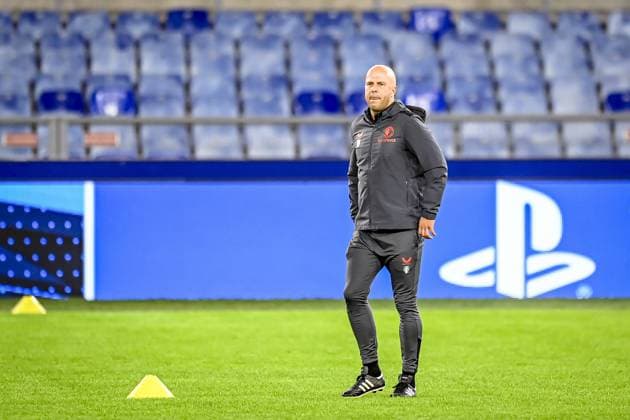 ROME, 06-11-2022, Stadio Olimpico, UEFA Champions League Football, season 2023 2024, Persconference and training of Feyenoord, Feyenoord trainer Arne Slot Feyenoord in Rome  x23067740x Copyright: