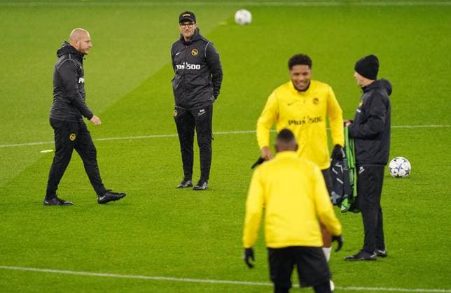 Football, CL, BSC Young Boys Bern, Training