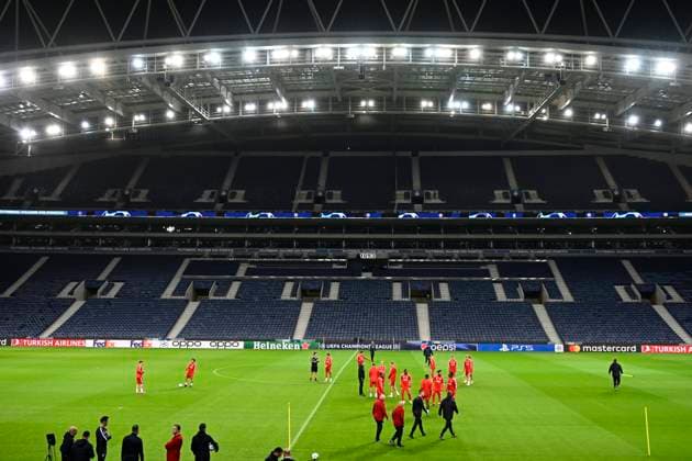 Media activities R Antwerp FC - Champions League 06 11 2023 PORTO, PORTUGAL - NOVEMBER 06 : players of R. Antwerp FC pictured during a training session prior to the UEFA Champions League match between FC Porto and Royal Antwerp FC on November 6, 2023 in Porto, Portugal, 06 11 2023 Porto Portugal  Copyright: xPeterxDexVoechtx