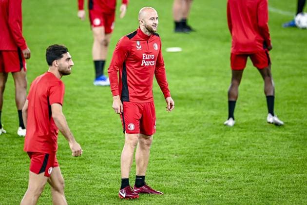 ROME, 06-11-2022, Stadio Olimpico, UEFA Champions League Football, season 2023 2024, Persconference and training of Feyenoord, Feyenoord player Gernot Trauner Feyenoord in Rome  x23067813x Copyright: