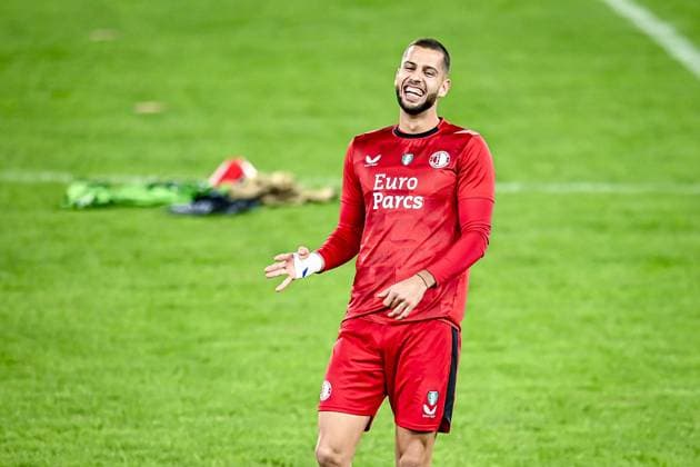 ROME, 06-11-2022, Stadio Olimpico, UEFA Champions League Football, season 2023 2024, Persconference and training of Feyenoord, Feyenoord player David Hancko Feyenoord in Rome  x23067840x Copyright: