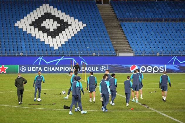 Soccer Men Season 2023 2024 UEFA Champions League I 4 Matchday Training at Volksparkstadion I FC Barcelona 06 11 2023 FC Barcelona trains at Volksparkstadion Hamburg Volksparkstadion Hamburg Germany Copyright: xLobecax xHenningxRohlfsx