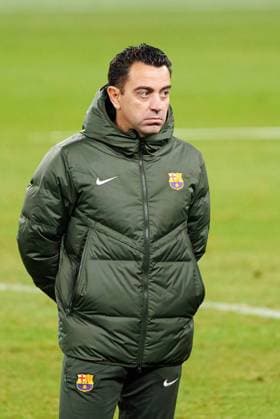 Xavi FC Barcelona, Coach GER, Training FC Barcelona, Football, Champions League, Season 2023 2024, 06 11 2023 GER, Training FC Barcelona, Football, Champions League, Season 2023 2024, 06 11 2023 Hamburg Copyright: xEibner-Pressefoto MarcelxvonxFehrnx EP_MFN