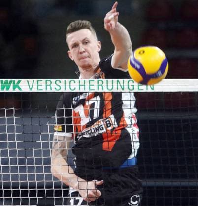 Marek SOTOLA Berlin CZ , He Volleyballl, Bundesliga 2023 24 WWK Volleys Herrsching vs Berlin Recycling Volleys, 06 11 23 BMW Park, Munich, Copyright: WolfgangxFehrmann