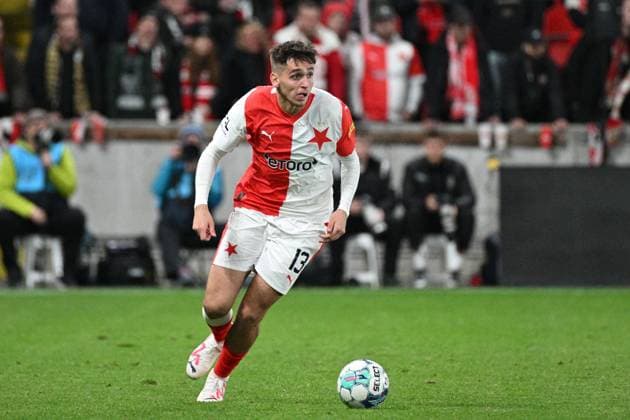 14. kolo prvni fotbalove ligy Slavia Praha - Viktoria Plzen, 5. listopadu 2023, Praha. Mojmir Chytil ze Slavie Praha (CTKxPhoto MichalxKamaryt) CTKPhotoP2023110703807  CTKPhotoP2023110703807