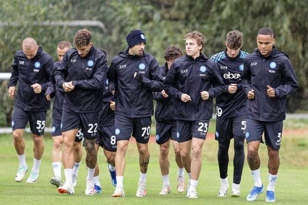 Football, CL, SSC Napoli, Training