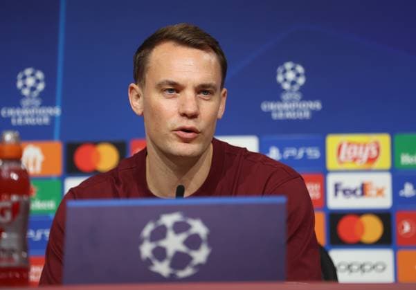 Munich, Germany 07 November 2023 Football, Men, Season 2023 2024, FC Bayern Munich, International Press Conference, Allianz Arena Manuel Neuer FC Bayern Munich Head, Portrait