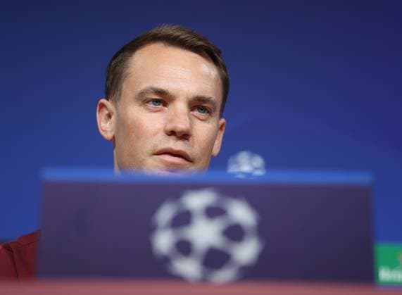 Munich, Germany 07 November 2023 Football, Men, Season 2023 2024, FC Bayern Munich, International Press Conference, Allianz Arena Manuel Neuer FC Bayern Munich Head, Portrait