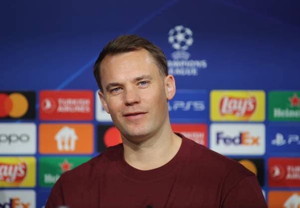 Munich, Germany 07 November 2023 Football, Men, Season 2023 2024, FC Bayern Munich, International Press Conference, Allianz Arena Manuel Neuer FC Bayern Munich Head, Portrait