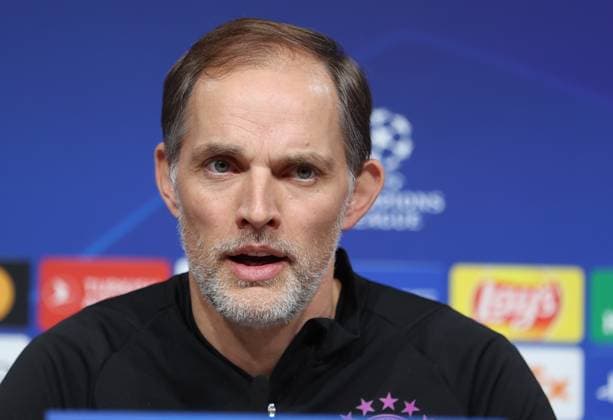 Munich, Germany 07 November 2023 Football, Men, Season 2023 2024, FC Bayern Munich, International Press Conference, Allianz Arena Thomas Tuchel, Coach FC Bayern Munich Head, Portrait