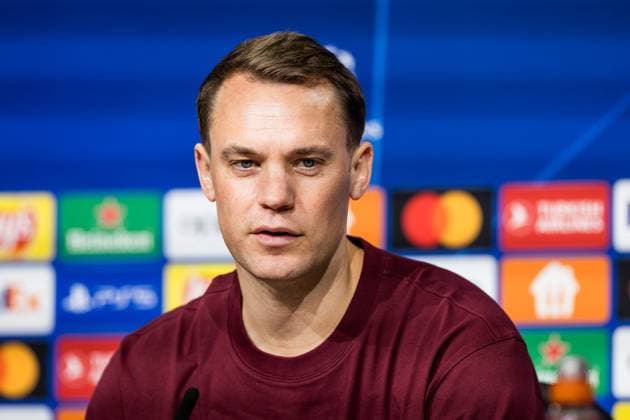 UEFA Champions League Press Conference FC Bayern Muenchen 07 11 2023 Manuel Neuer FC Bayern Muenchen, 1 in the Press Conference UEFA Champions League Press Conference FC Bayern Muenchen, Muenchen, Allianz Arena on 07 11 2023 Copyright: xBEAUTIFULxSPORTS Wunderlx