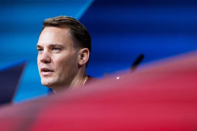 UEFA Champions League Press Conference FC Bayern Muenchen 07 11 2023 Manuel Neuer FC Bayern Muenchen, 1 in the Press Conference UEFA Champions League Press Conference FC Bayern Muenchen, Muenchen, Allianz Arena on 07 11 2023 Copyright: xBEAUTIFULxSPORTS Wunderlx