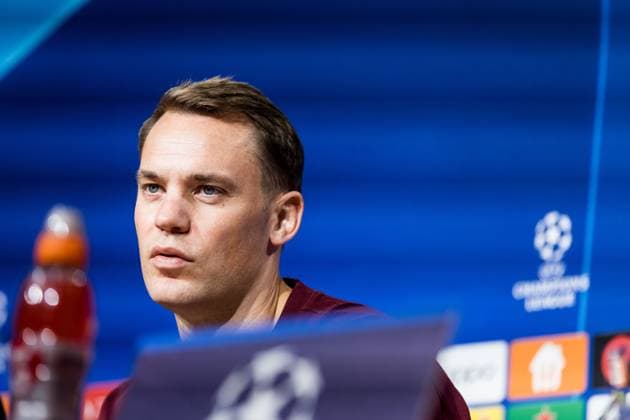 UEFA Champions League Press Conference FC Bayern Muenchen 07 11 2023 Manuel Neuer FC Bayern Muenchen, 1 in the Press Conference UEFA Champions League Press Conference FC Bayern Muenchen, Muenchen, Allianz Arena on 07 11 2023 Copyright: xBEAUTIFULxSPORTS Wunderlx
