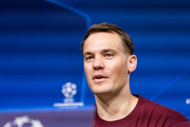 UEFA Champions League Press Conference FC Bayern Muenchen 07 11 2023 Manuel Neuer FC Bayern Muenchen, 1 in the Press Conference UEFA Champions League Press Conference FC Bayern Muenchen, Muenchen, Allianz Arena on 07 11 2023 Copyright: xBEAUTIFULxSPORTS Wunderlx