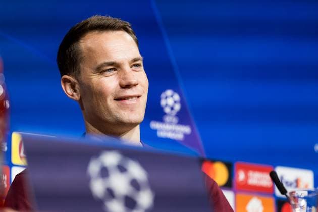 UEFA Champions League Press Conference FC Bayern Muenchen 07 11 2023 Manuel Neuer FC Bayern Muenchen, 1 in the Press Conference UEFA Champions League Press Conference FC Bayern Muenchen, Muenchen, Allianz Arena on 07 11 2023 Copyright: xBEAUTIFULxSPORTS Wunderlx
