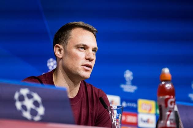 UEFA Champions League Press Conference FC Bayern Muenchen 07 11 2023 Manuel Neuer FC Bayern Muenchen, 1 in the Press Conference UEFA Champions League Press Conference FC Bayern Muenchen, Muenchen, Allianz Arena on 07 11 2023 Copyright: xBEAUTIFULxSPORTS Wunderlx