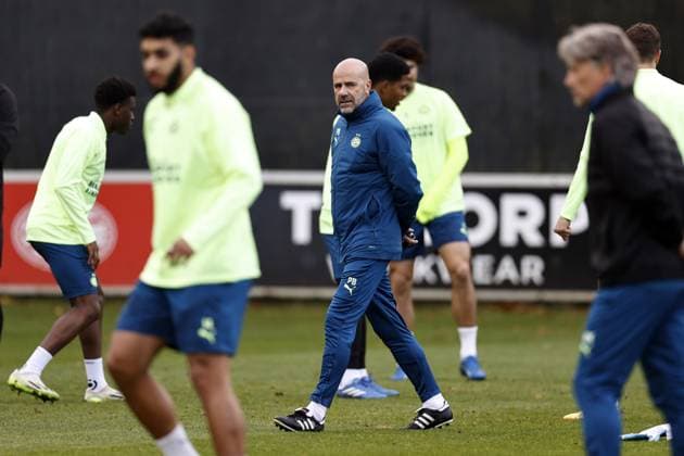 Football, CL, PSV Eindhoven, Training