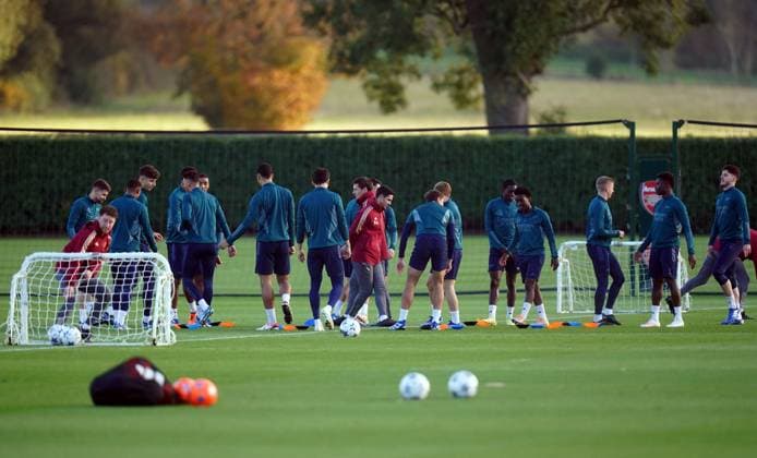 Football, CL, FC Arsenal, Training
