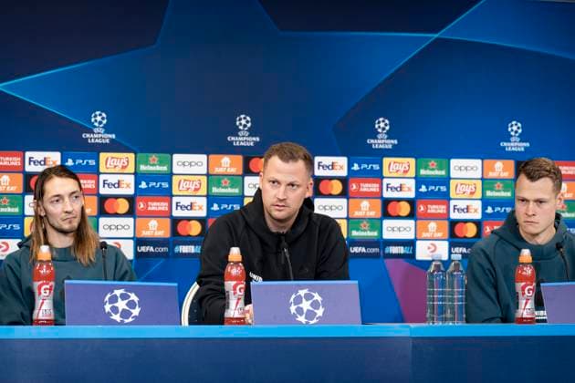 Football, CL, FC Copenhagen, Press conference