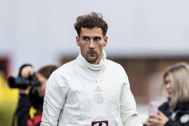 UEFA Champions League final training FC Bayern Muenchen 07 11 2023 Leon Goretzka FC Bayern Muenchen, 8 UEFA Champions League final training FC Bayern Muenchen, Muenchen, training ground at Saebenerstrasse on 07 11 2023 Copyright: xBEAUTIFULxSPORTS Wunderlx