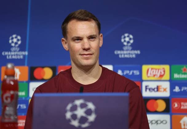 Munich, Germany 07 November 2023 Football, Men, Season 2023 2024, FC Bayern Munich, International Press Conference, Allianz Arena Manuel Neuer FC Bayern Munich Head, Portrait