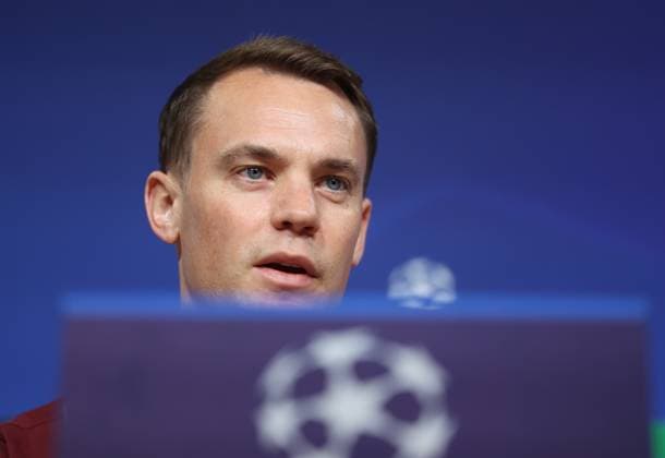Munich, Germany 07 November 2023 Football, Men, Season 2023 2024, FC Bayern Munich, International Press Conference, Allianz Arena Manuel Neuer FC Bayern Munich Head, Portrait