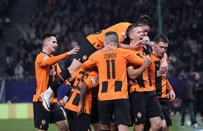1 0 by Danylo Sikan FC Shakhtar Donetsk Football, UEFA Champions League, Group stage, Season 2023 2024, Men, UCL, Men, Volksparkstadion, FC Shakhtar Shakhtar Donetsk UKR vs FC Barcelona