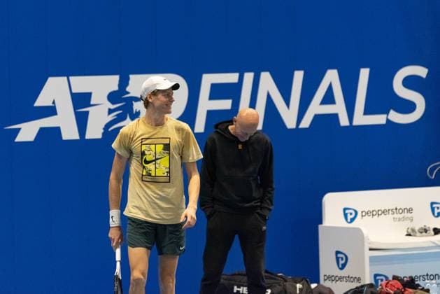 Tennis, ATP Finals in Turin, Training