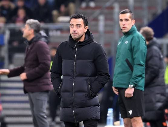 Coach Xavier Hernandez i Creus FC Barcelona Football, UEFA Champions League, Group stage, Season 2023 2024, Men, UCL, Men, Volksparkstadion, FC Shakhtar Shakhtar Donetsk UKR vs FC Barcelona