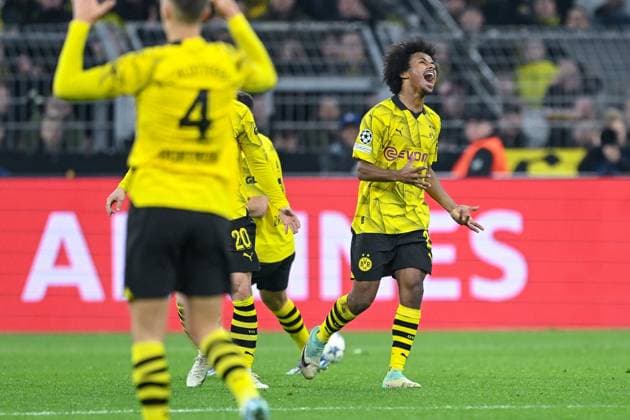 07 11 2023, Football, UCL, UEFA Champions League, Group stage, Matchday 4, Season 2023 2024, Borussia Dortmund Newcastle United, Karim Adeyemi Borussia Dortmund xRHR PHOTO TKx Copyright: TeresaxKroeger RHR-FOTOx RHR-FOTO TK