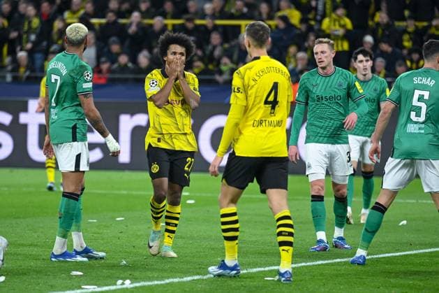 07 11 2023, Football, UCL, UEFA Champions League, Group stage, Matchday 4, Season 2023 2024, Borussia Dortmund Newcastle United, Karim Adeyemi Borussia Dortmund xRHR PHOTO TKx Copyright: TeresaxKroeger RHR-FOTOx RHR-FOTO TK